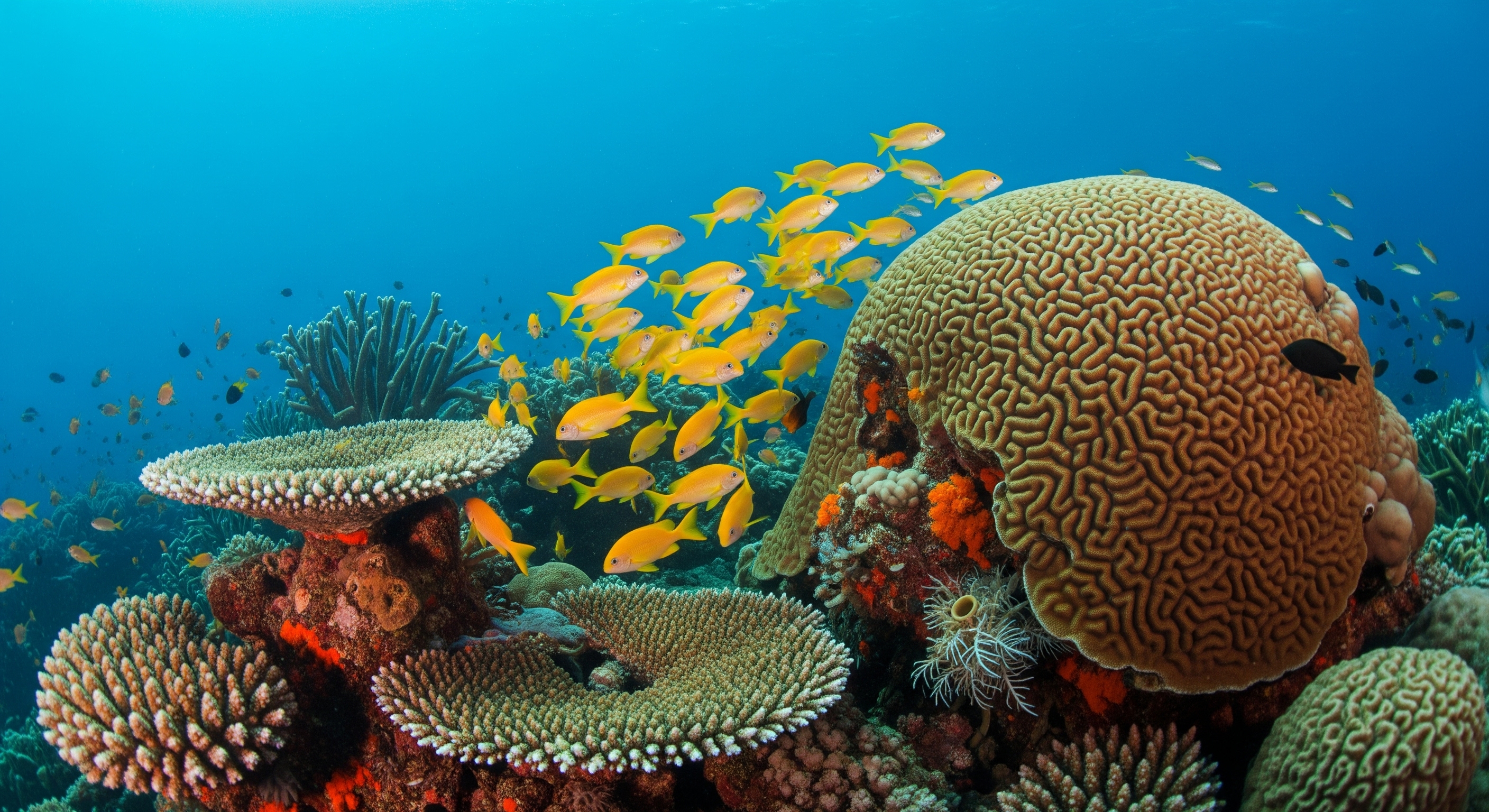Schildkröte im Meer